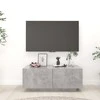 TV staliukas Televizoriaus spintelė, betono pilka, 100x35x40cm, mediena
