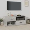 TV staliukas Televizoriaus spintelė, betono pilka, 100x35x40cm, mediena