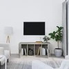 TV staliukas Televizoriaus spintelė, betono pilka, 100x35x40cm, mediena