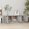 TV staliukas Televizoriaus spintelė, betono pilka, 102x35x36,5cm, mediena
