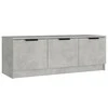 TV staliukas Televizoriaus spintelė, betono pilka, 102x35x36,5cm, mediena