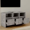 TV staliukas Televizoriaus spintelė, betono, 102x37,5x52,5cm, mediena
