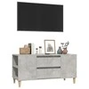 TV staliukas Televizoriaus spintelė, betono pilka, 102x44,5x50cm, mediena
