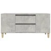 TV staliukas Televizoriaus spintelė, betono pilka, 102x44,5x50cm, mediena