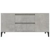 TV staliukas Televizoriaus spintelė, betono pilka, 102x44,5x50cm, mediena