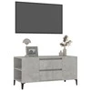 TV staliukas Televizoriaus spintelė, betono pilka, 102x44,5x50cm, mediena