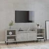 TV staliukas Televizoriaus spintelė, betono pilka, 160x35x55cm, mediena