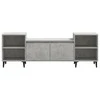 TV staliukas Televizoriaus spintelė, betono pilka, 160x35x55cm, mediena