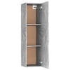 TV staliukas Televizoriaus spintelė, betono, 30,5x30x110cm, apdirbta mediena