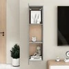 TV staliukas Televizoriaus spintelė, betono, 30,5x30x110cm, apdirbta mediena