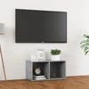 TV staliukas Televizoriaus spintelė, betono pilka, 72x35x36,5cm, MDP