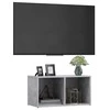 TV staliukas Televizoriaus spintelė, betono pilka, 72x35x36,5cm, MDP