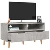 TV staliukas Televizoriaus spintelė, betono, 90x40x48,5cm, apdirbta mediena