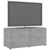 TV staliukas Televizoriaus spintelė, betono, 80x34x36cm, apdirbta mediena