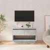 TV staliukas Televizoriaus spintelė, betono, 70x41x44cm, apdirbta mediena