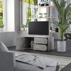 TV staliukas Televizoriaus spintelė, betono, 80x34x36cm, apdirbta mediena