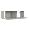 TV staliukas Televizoriaus spintelė, betono, 100x30x30cm, apdirbta mediena