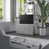 TV staliukas Televizoriaus spintelė, betono, 80x34x36cm, apdirbta mediena