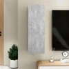 TV staliukas Televizoriaus spintelė, betono, 30,5x30x90cm, apdirbta mediena