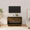 TV staliukas Televizoriaus spintelė, dūminio ąžuolo, 70x41x44cm, mediena