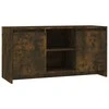 TV staliukas Televizoriaus spintelė, dūminė, 102x37,5x52,5cm, mediena