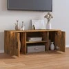 TV staliukas Televizoriaus spintelė, dūminio ąžuolo, 100x35x40cm, mediena