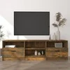 TV staliukas Televizoriaus spintelė, dūminio ąžuolo, 150x33,5x45cm, mediena