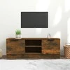 TV staliukas Televizoriaus spintelė, dūminio ąžuolo, 102x35x36,5cm, mediena