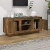 TV staliukas Televizoriaus spintelė, dūminio ąžuolo, 102x35x45cm, mediena