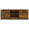 TV staliukas Televizoriaus spintelė, dūminio ąžuolo, 102x35x36,5cm, mediena