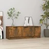 TV staliukas Televizoriaus spintelė, dūminio ąžuolo, 102x35x36,5cm, mediena