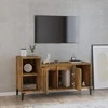 TV staliukas Televizoriaus spintelė, dūminio ąžuolo, 100x35x55cm, mediena