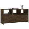TV staliukas Televizoriaus spintelė, dūminė, 102x37,5x52,5cm, mediena