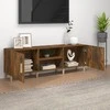 TV staliukas Televizoriaus spintelė, dūminio ąžuolo, 150x30x50cm, mediena