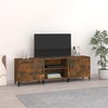 TV staliukas Televizoriaus spintelė, dūminio ąžuolo, 150x30x50cm, mediena