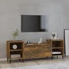 TV staliukas Televizoriaus spintelė, dūminio ąžuolo, 160x35x55cm, mediena
