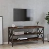 TV staliukas Televizoriaus spintelė, dūminio ąžuolo, 100x40x50cm, mediena