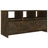 TV staliukas Televizoriaus spintelė, dūminė, 102x37,5x52,5cm, mediena