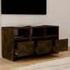 TV staliukas Televizoriaus spintelė, dūminė, 102x37,5x52,5cm, mediena