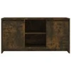 TV staliukas Televizoriaus spintelė, dūminė, 102x37,5x52,5cm, mediena