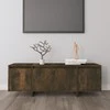 TV staliukas Televizoriaus spintelė, dūminio ąžuolo, 120x30x40,5cm, mediena