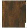 TV staliukas Televizoriaus spintelė, dūminio ąžuolo, 140x35x40cm, mediena