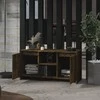 TV staliukas Televizoriaus spintelė, dūminė, 102x37,5x52,5cm, mediena
