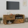 TV staliukas Televizoriaus spintelė, dūminio ąžuolo, 100x35x40cm, mediena