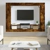 TV staliukas Televizoriaus spintelė, dūminio ąžuolo, 152x22x113cm, mediena