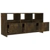 TV staliukas Televizoriaus spintelė, dūminė, 102x37,5x52,5cm, mediena
