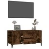 TV staliukas Televizoriaus spintelė, dūminio ąžuolo, 102x44,5x50cm, mediena