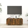 TV staliukas Televizoriaus spintelė, dūminio ąžuolo, 100x35x40cm, mediena
