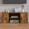 TV staliukas Televizoriaus spintelė, dūminio ąžuolo, 100x35x40cm, mediena