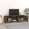 TV staliukas Televizoriaus spintelė, dūminio ąžuolo, 150x30x50cm, mediena